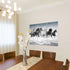 Wandbilder Wohnzimmer XXL Pferde Moderne Bilder Tiere